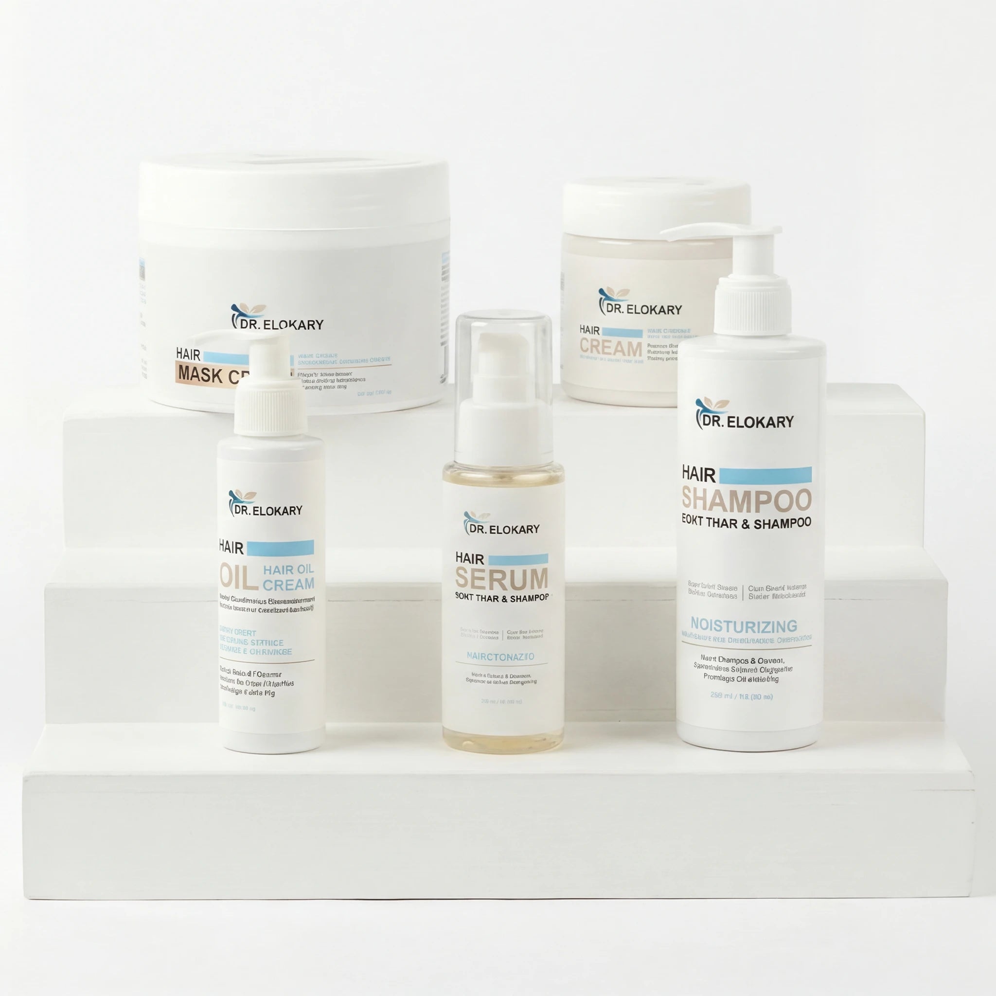 مجموعة بديل البروتين للترطيب وعلاج الجفاف والتقصف والهيشان (تكفي شهر)